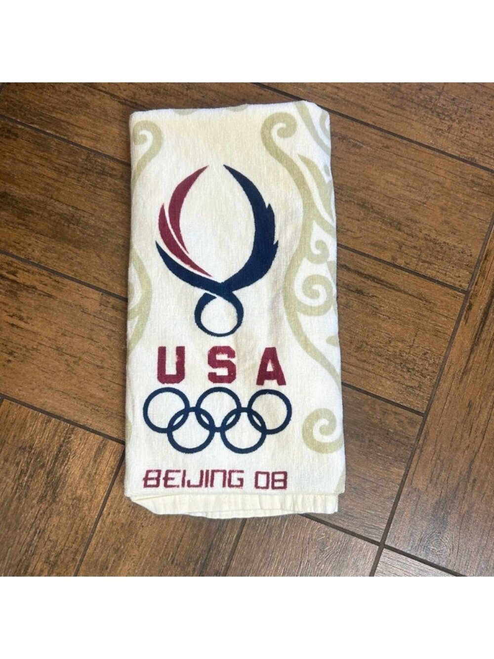USA 2008 Beijing Olympics Beach Towel 54" by 29" - Picture 3 of 6